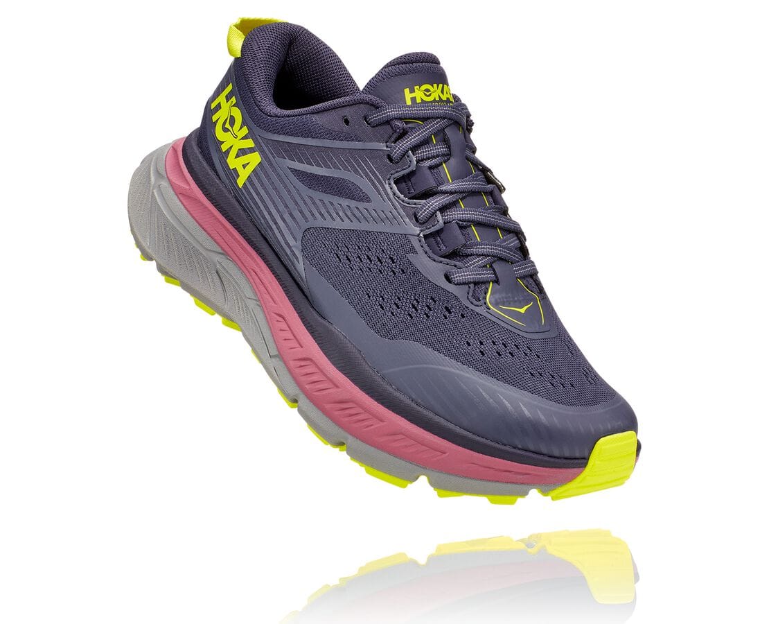 Hoka One One Stinson Atr 6 Damen Trailrunning Schuhe Tiefes / Rosa | (DE-9246ZHFVK)